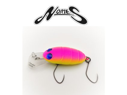 52693 nories wobler cranking pupa gray olive 3 5cm 2 6g c f 45m
