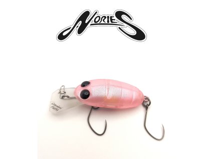 52696 nories wobler cranking pupa sakura pink 3 5cm 2 6g c f 129m