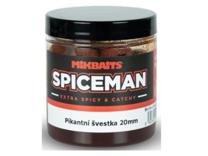 52912 mikbaits boilies v dipe pikantna slivka 20mm 250ml