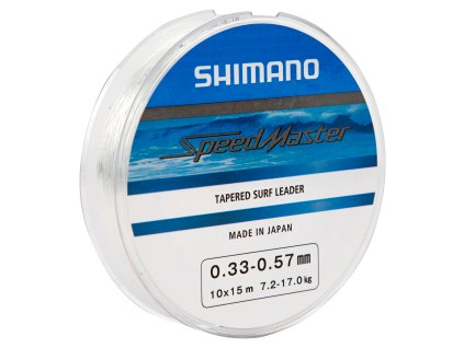54784 shimano tapered surf leader 0 26 0 57mm 10x15m