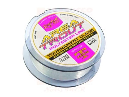 54847 rapture vlasec area trout polyester 200m 0 123mm