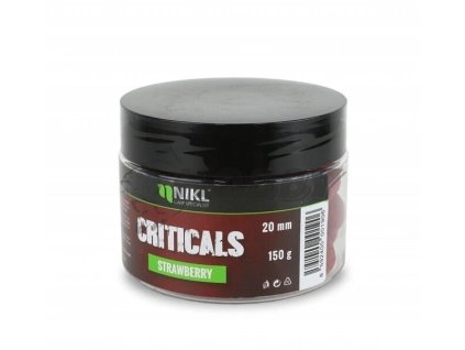 54886 nikl criticals boilie strawberry 18 mm 150g