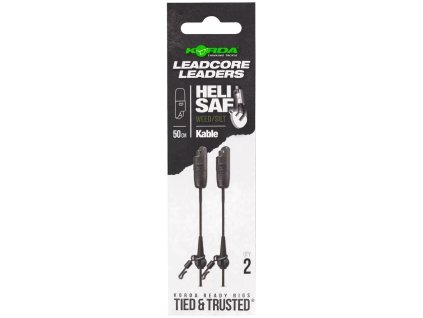 55615 korda kable leadcore leader heli safe weed 50cm