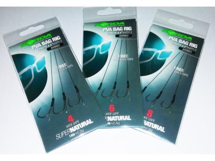55987 korda solidz pva rig vel 4 wide gape 18lb