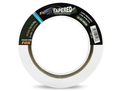 56224 fox exocet pro tapered leaders x3 16 35lb 0 37 0 57mm