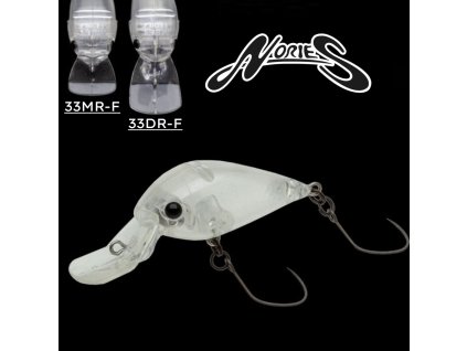 56374 nories wobler meet 33mr f gin clear 3 3cm 2 7g c f 109