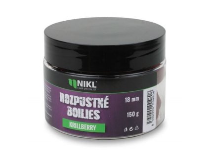56764 nikl rozpustne boilies krill berry 24mm 150g
