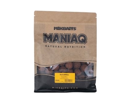 57061 mikbaits boilies maniaq nutrakrill 24mm 800g