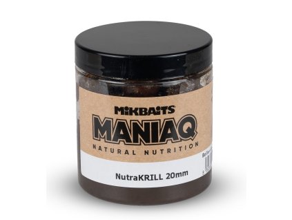 57076 mikbaits boilies v dipe maniaq nutrakrill 20mm 250ml