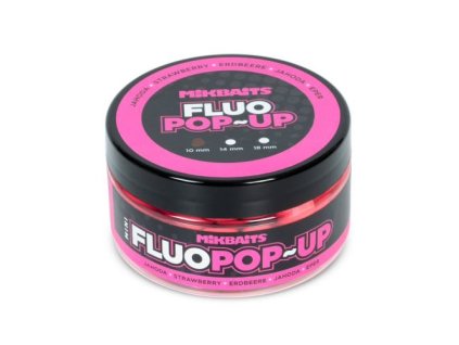 57160 mikbaits fluopop up jahoda 10mm 100ml