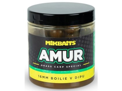 57235 mikbaits amur boilies v dipe 16mm 250ml