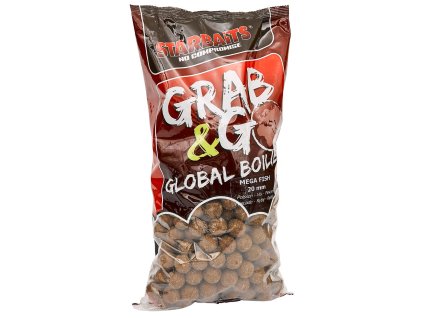 57613 starbaits boilies grab go global mega fish 2 5kg 20mm