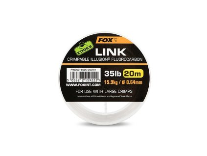 57901 fox edges link illusion fluorocarbon 0 64mm 35lb 20m