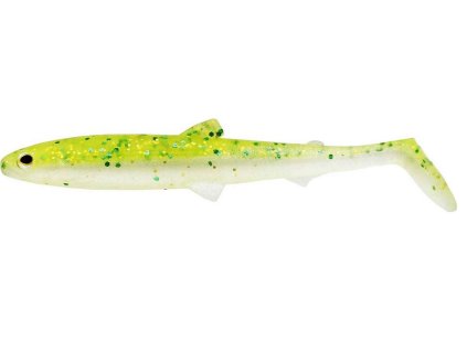 58081 westin bullteez shadtail 9 5cm 7g sparkling chartreuse