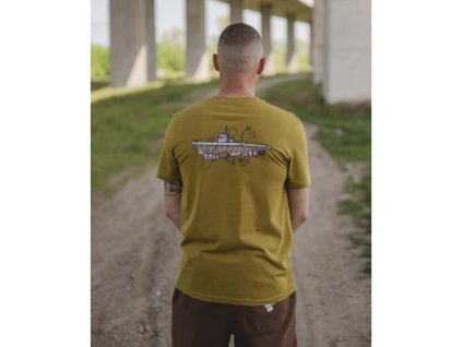 58942 monkey climber tricko petri shirt khaki olive vel l