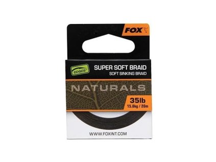 59824 fox naturals soft braid hooklength 20m 25lb