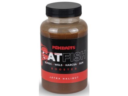 mikbaits booster catfish pecen halibut 250 ml1