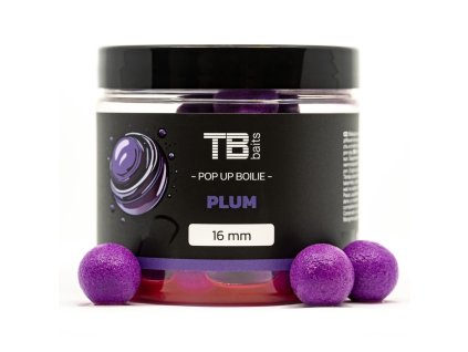 tb baits plavajuce boilie pop up plum nhdc 65 g