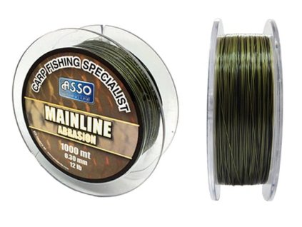 6259 asso silon carp specialist abrasion 1000m 0 35mm camou