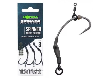 62620 korda spinner hook sections spinner vel 5