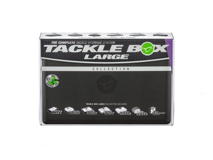 62818 korda tackle box large collection
