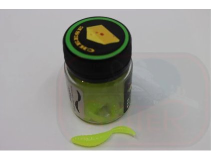 62992 trout zone double maggot syr chartreuse