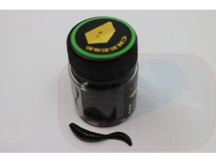 62998 trout zone double maggot syr black