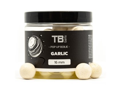 tb baits plavajuce boilie pop up white garlic nhdc 65 g