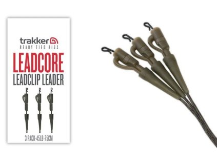trakker montaz leadcore leadclip leader 75 cm 45 lb 3 ks1