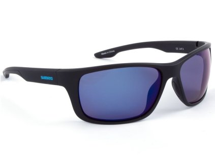 shimano polarizacne okuliare antares matte black blue mirror1