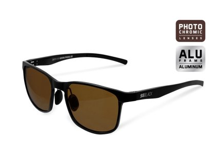 7138 delphin fotochromaticke okuliare sg black hnede skla