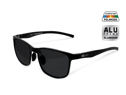 7141 delphin polarizacne okuliare sg black cierne skla