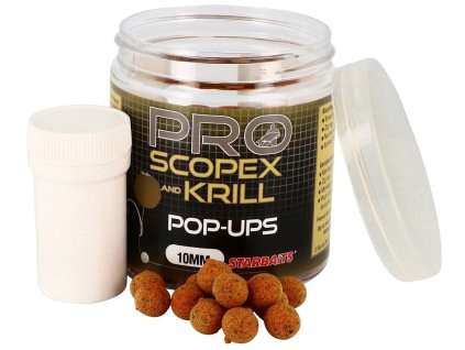 724 starbaits pop up probiotic scopex krill 10mm 60g