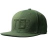 tb baits siltovka snapback 3d logo green
