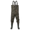 28117 fox chunk camo lw waders size 10 prsacky