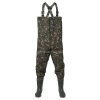 30652 fox chunk camo lw waders size 8 prsacky