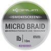 33037 korum smokescreen micro braid 20lb 10m