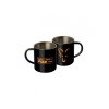 38347 fox stainless black xl 400ml mug fff