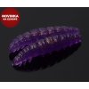41848 libra lures larva 30 purple with glitter cheese 15ks