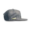 ridgemonkey siltovka apearel dropback snapback cap grey seda 1