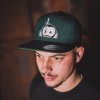 55330 monkey climber siltovka logo patch snapback i forrest green