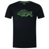 55840 korda outline tee black vel xxxl
