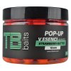 62089 tb baits pop up strawberry butter nhdc 65g 12mm