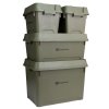 ridgemonkey box armoury stackable storage box 66 l2