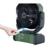 holdcarp ventilator rechargeable doublemotor waterspray fan3