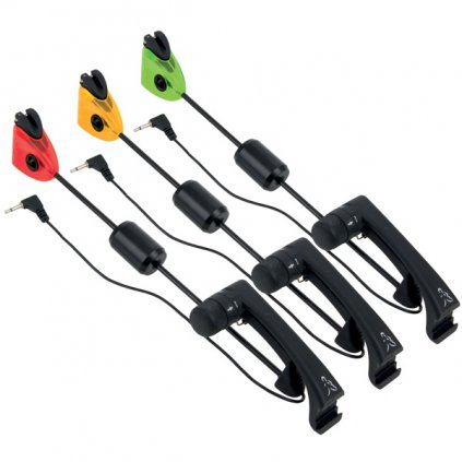 Fox International Sada signalizátorů MK2 Illuminated Swinger 3-rod Set (R,O,G)