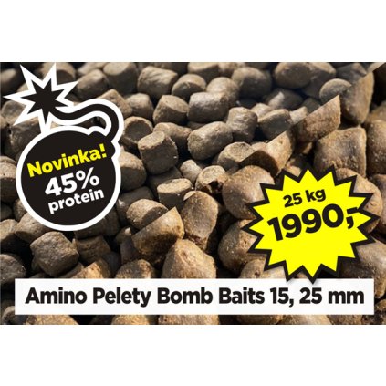Amino Pelety Bomb Baits (45% protein)