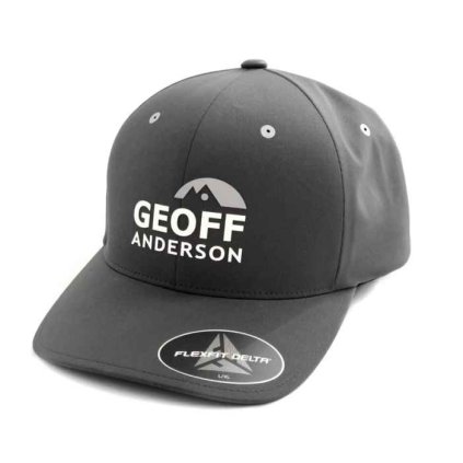 Kšiltovka Geoff Anderson FlexFit Delta šedá (Variant Velikost L / XL)