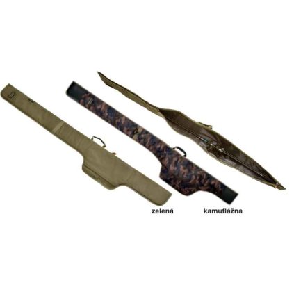 Pouzdro Phantom na jeden prut s navijákem (Variant délka 197cm - barva zelená)
