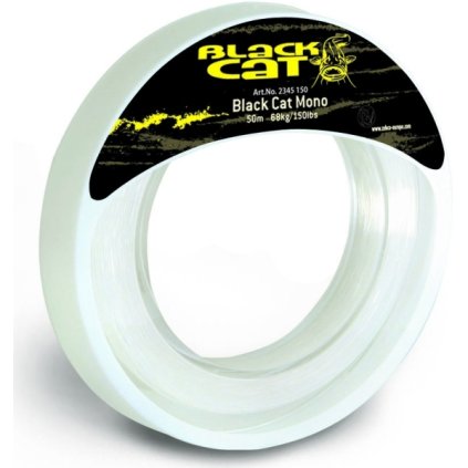 Šokový vlasec Black Cat mono 50m (Variant průměr 1,0mm / 54kg)